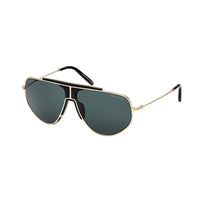 Tom Ford Tom Ford Sunglasses Aviator Full Rim, Gold Frame and Blue Lens FT092828V