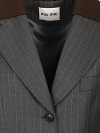 Miu Miu Women Tailored Single-Breasted Blazer