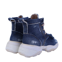 Hogan Interaction Denim High-Top Sneakers
