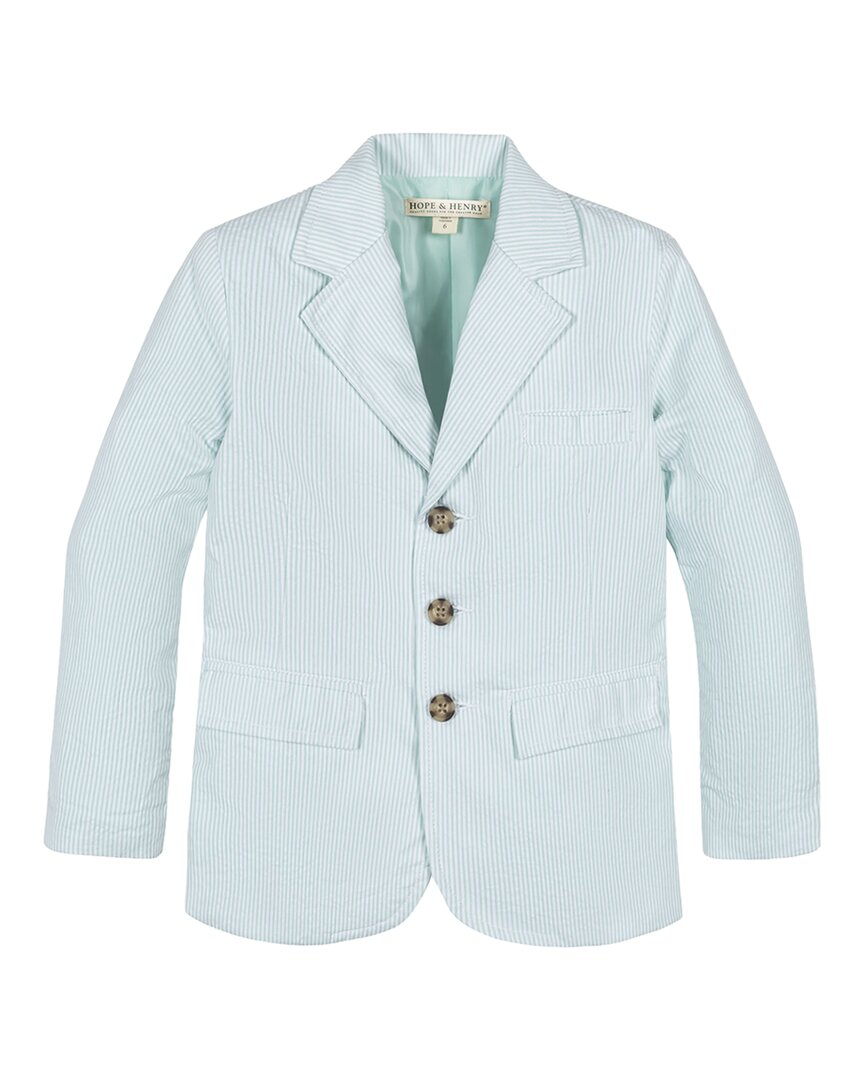 Hope & Henry Seersucker Blazer