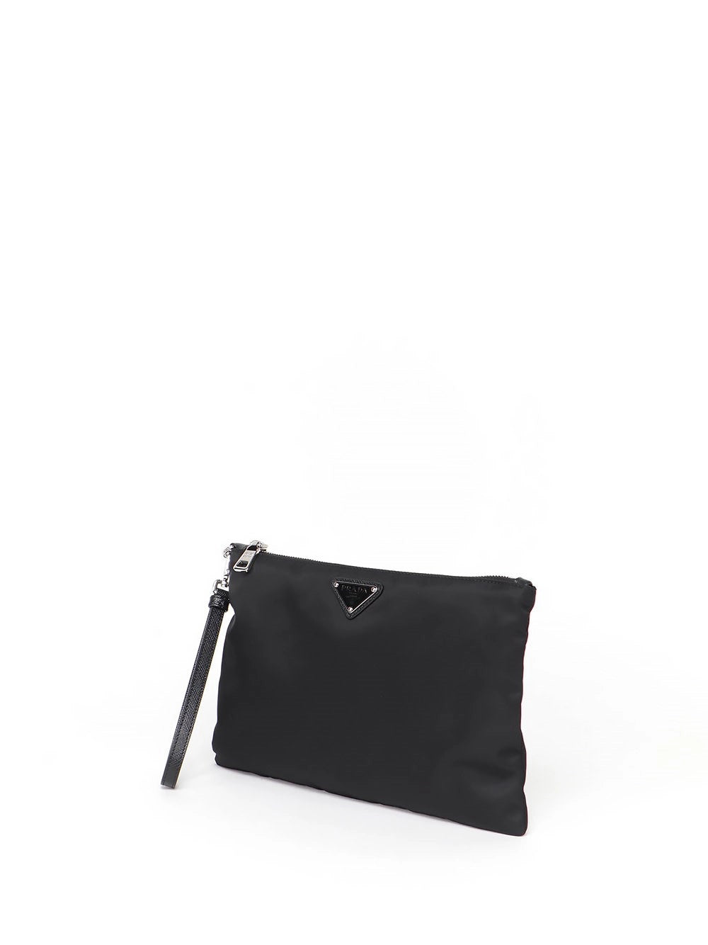 Prada Prada Men Re-Nylon And Saffiano Pouch