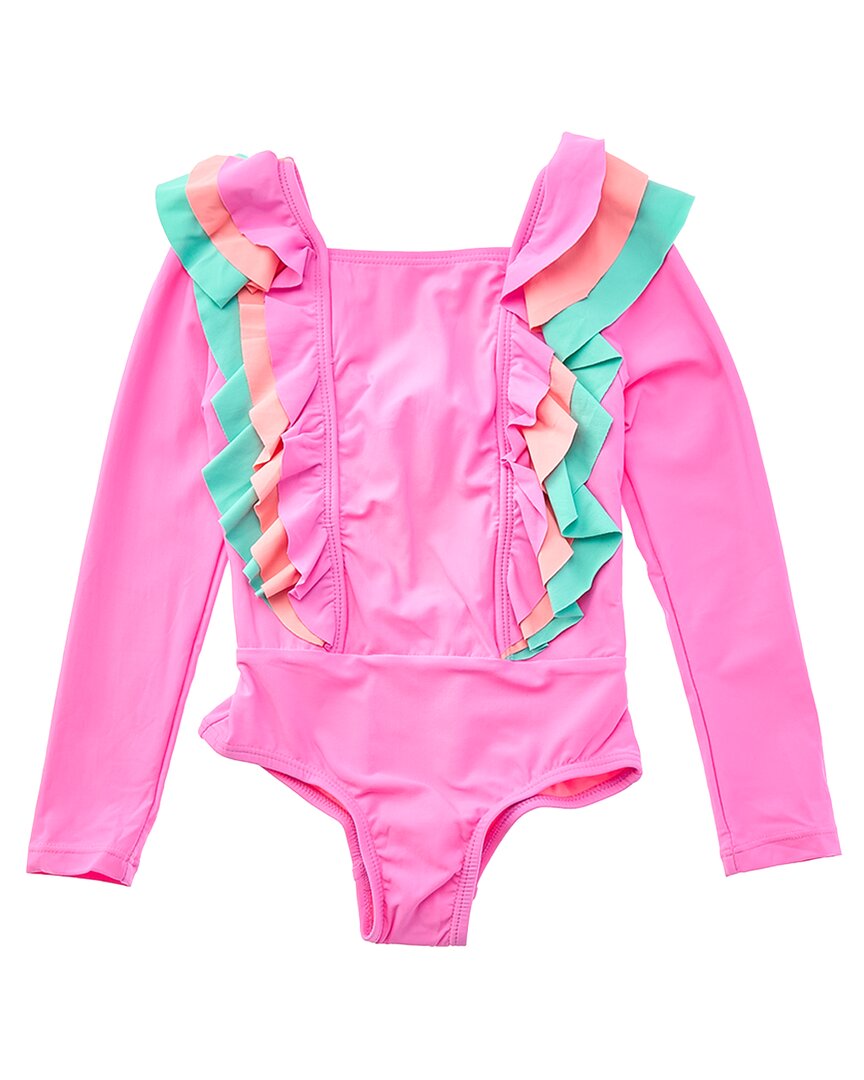 Beach Lingo Beach Lingo Ruffle Rash Suit