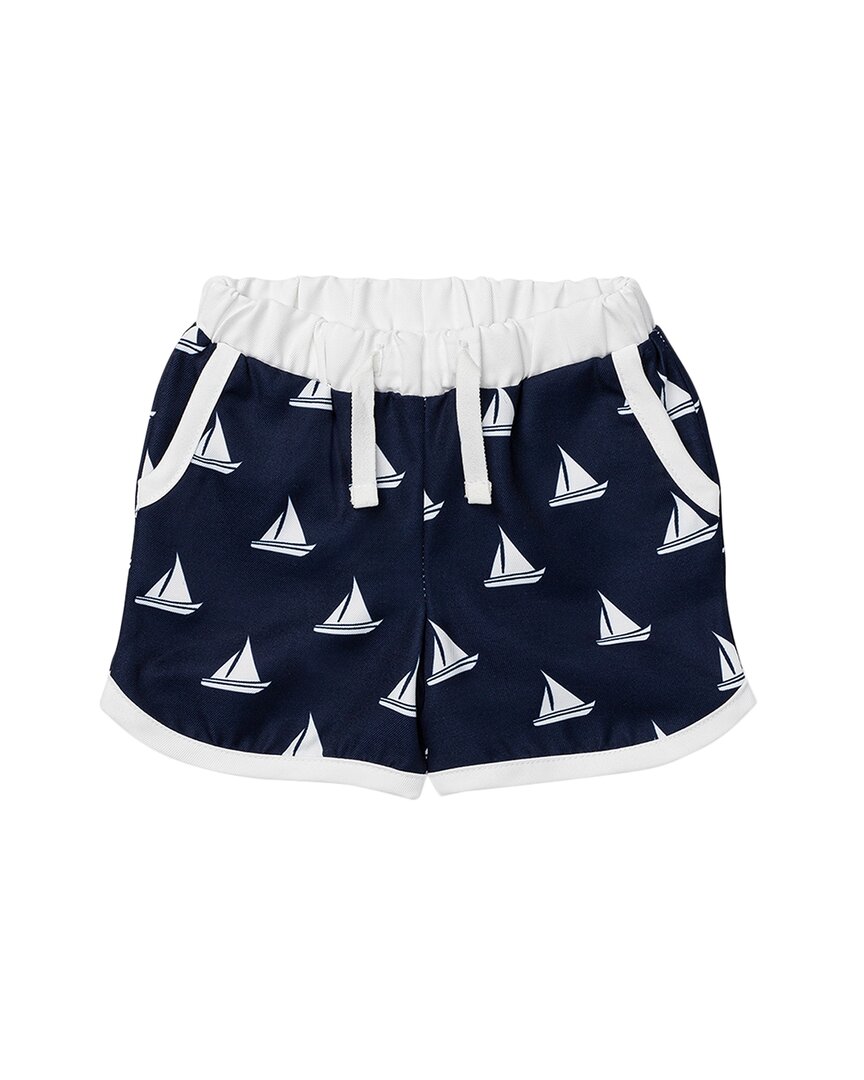 Monica + Andy Pocket Swim Trunks Blue