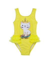 Flapdoodles Cat Swimsuit
