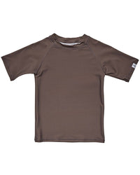 Snapper Rock Chocolate Sustainable Rash Top