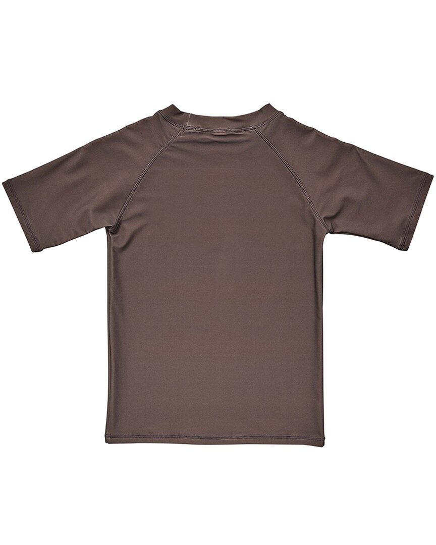 Snapper Rock Chocolate Sustainable Rash Top