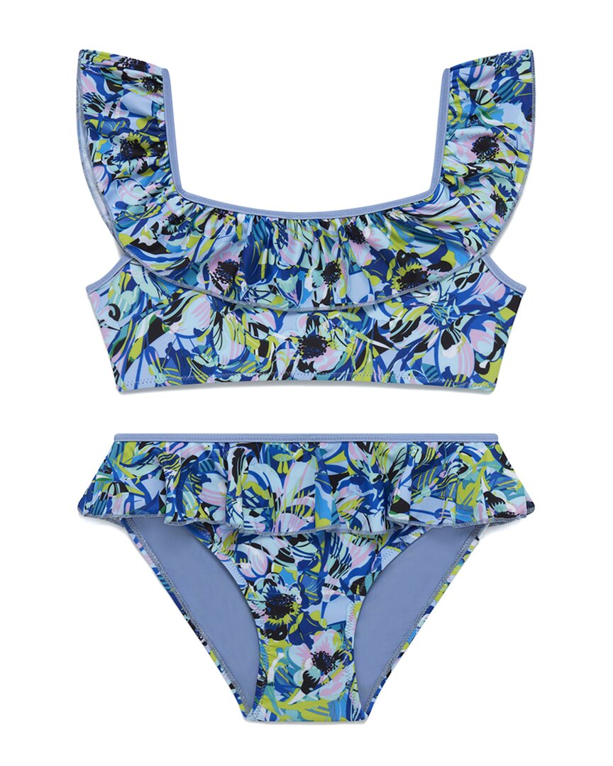 Boardies¨ Amelia Older Girls Ruffles Bikini Set Blue