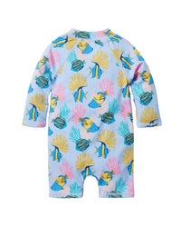 Janie And Jack Fish Zip Rashguard