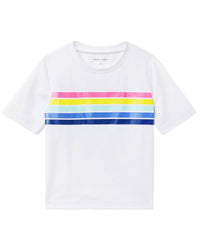 Janie And Jack Stripe Rashguard Multi One Size Fits All