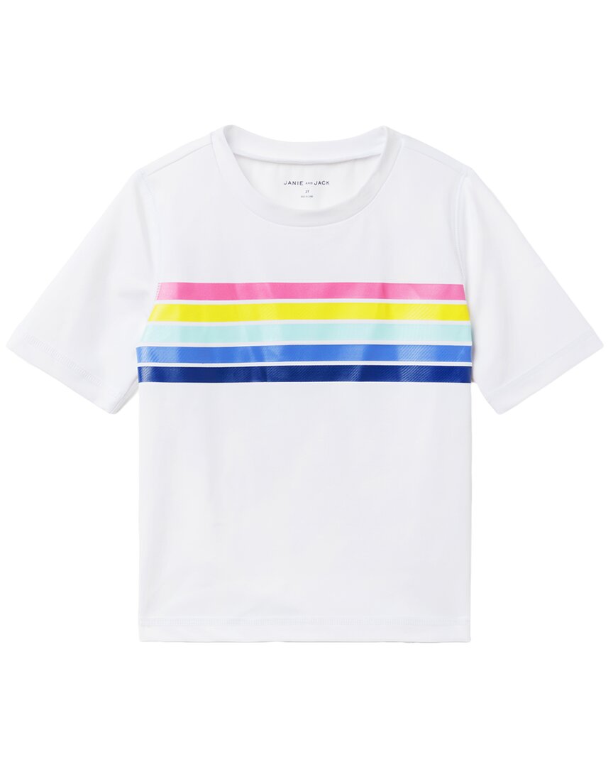 Janie And Jack Stripe Rashguard Multi One Size Fits All