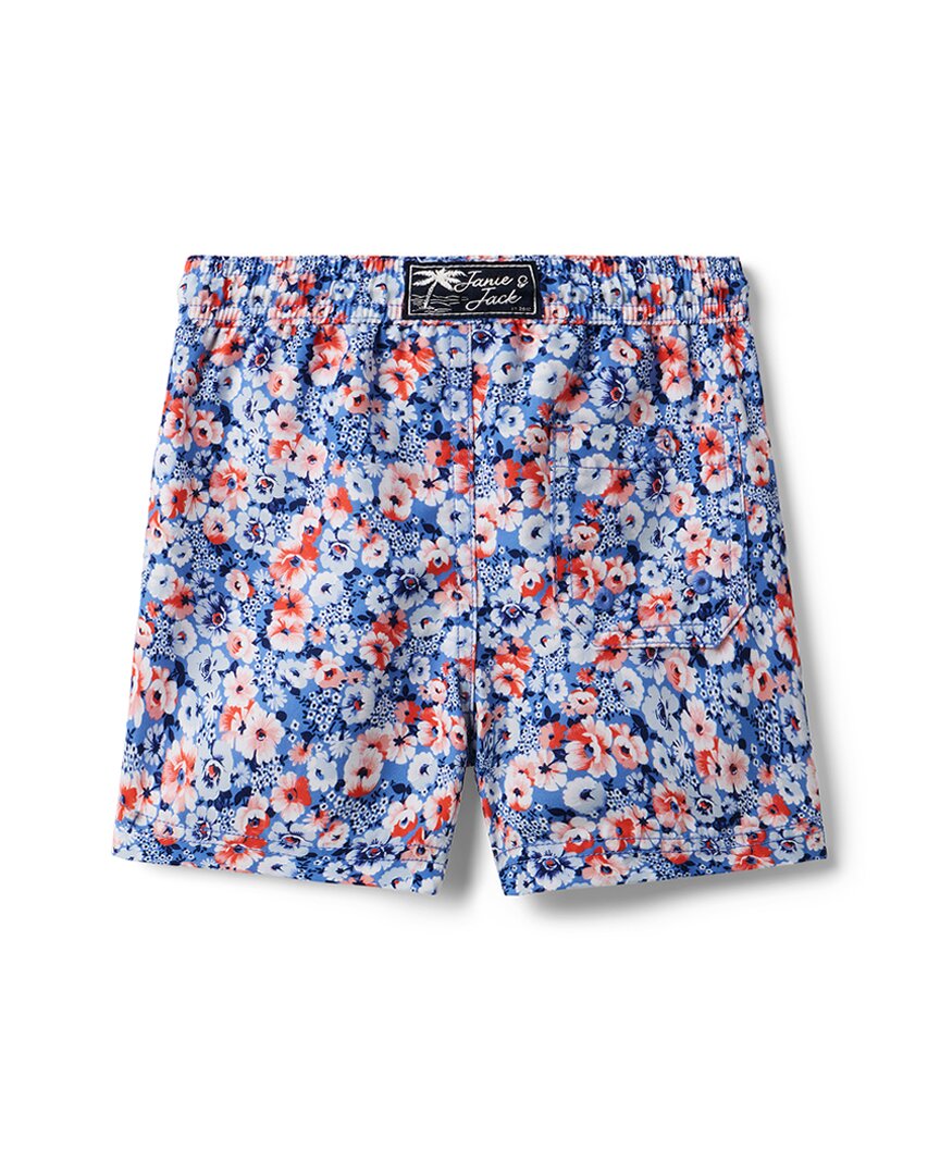 Janie And Jack Floral Swim Short