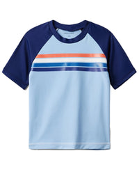 Janie And Jack Chest Stripe Rashguard