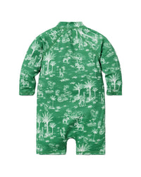 Janie And Jack Toile Zip Rashguard