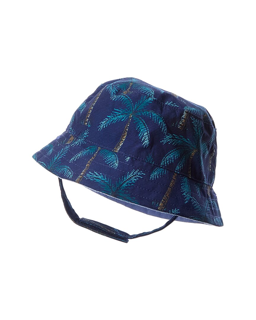 Janie And Jack Reversible Swim Bucket Hat One Size Fits All Multi Color