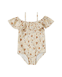Rylee + Cru Collective Off-The-Shoulder One-Piece