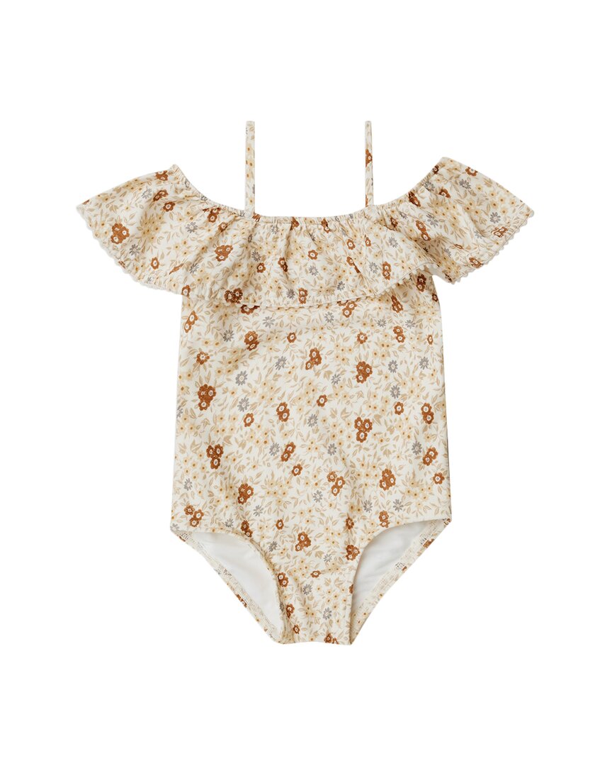 Rylee + Cru Collective Off-The-Shoulder One-Piece