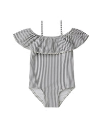 Rylee + Cru Collective Off-The-Shoulder One-Piece
