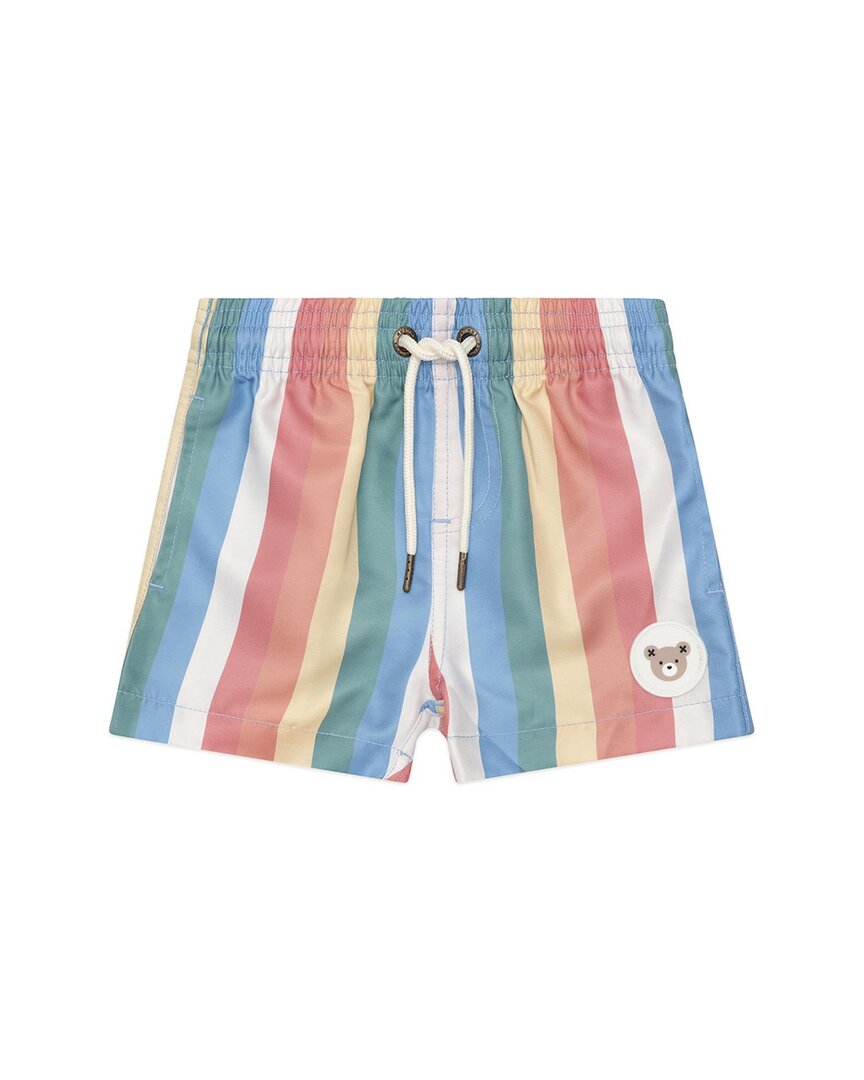 Huxbaby Rainbow Stripe Swim Short Multi