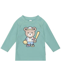 Huxbaby Baseball Hux Rashguard Green