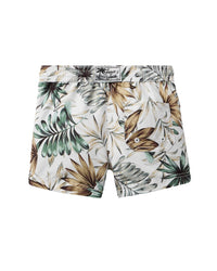 Janie And Jack Recycled Leaf Swim Trunk