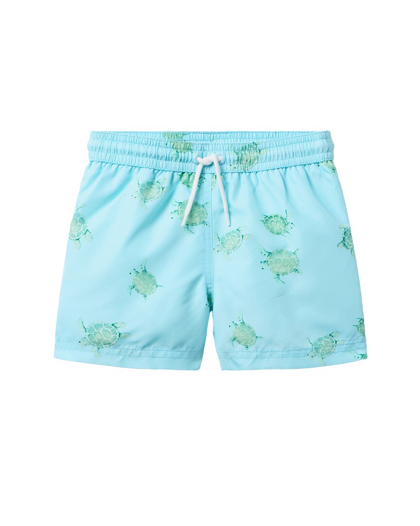 Janie And Jack Recycled Turtle Swim Trunk