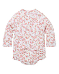 Janie And Jack Recycled Floral Rashguard Swimsuit