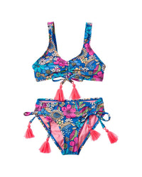Beach Lingo 2Pc Rem Cup Bralette & Hipster Bottom Set