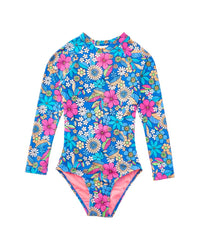 Beach Lingo Rash Guard One-Piece