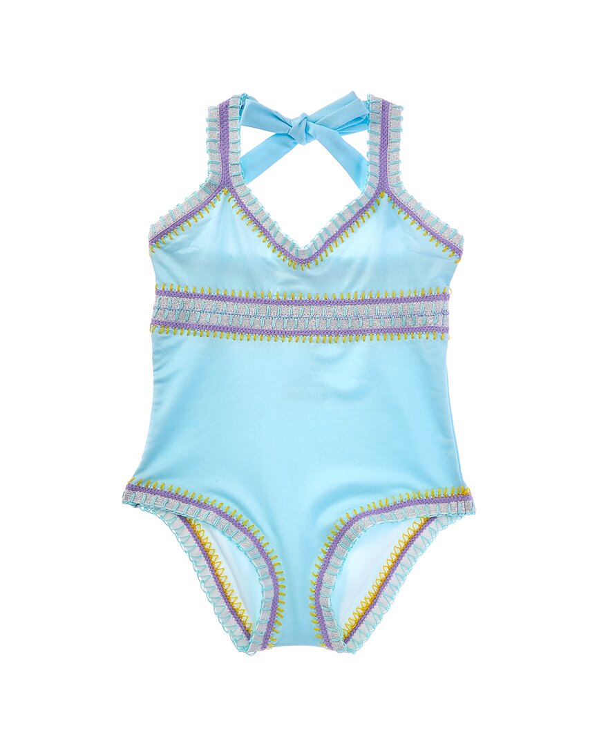 Pq Swim Rainbow Embroidered One-Piece