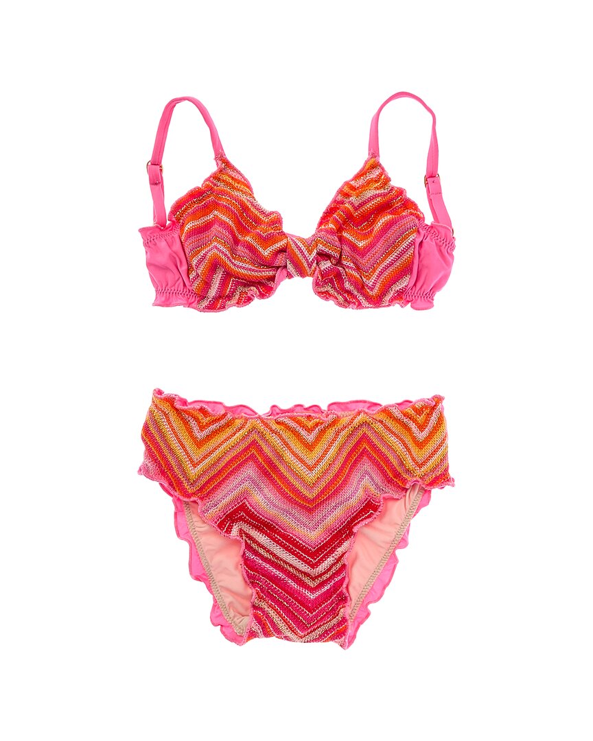 Pq Swim Lettuce Edge 2Pc Bikini Set