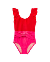 Pq Swim Belted Knot One-Piece