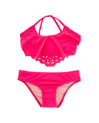 Pq Swim Laser Flutter 2Pc Bikini Set