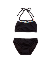 Peixoto 2Pc Lola Bikini Set Black