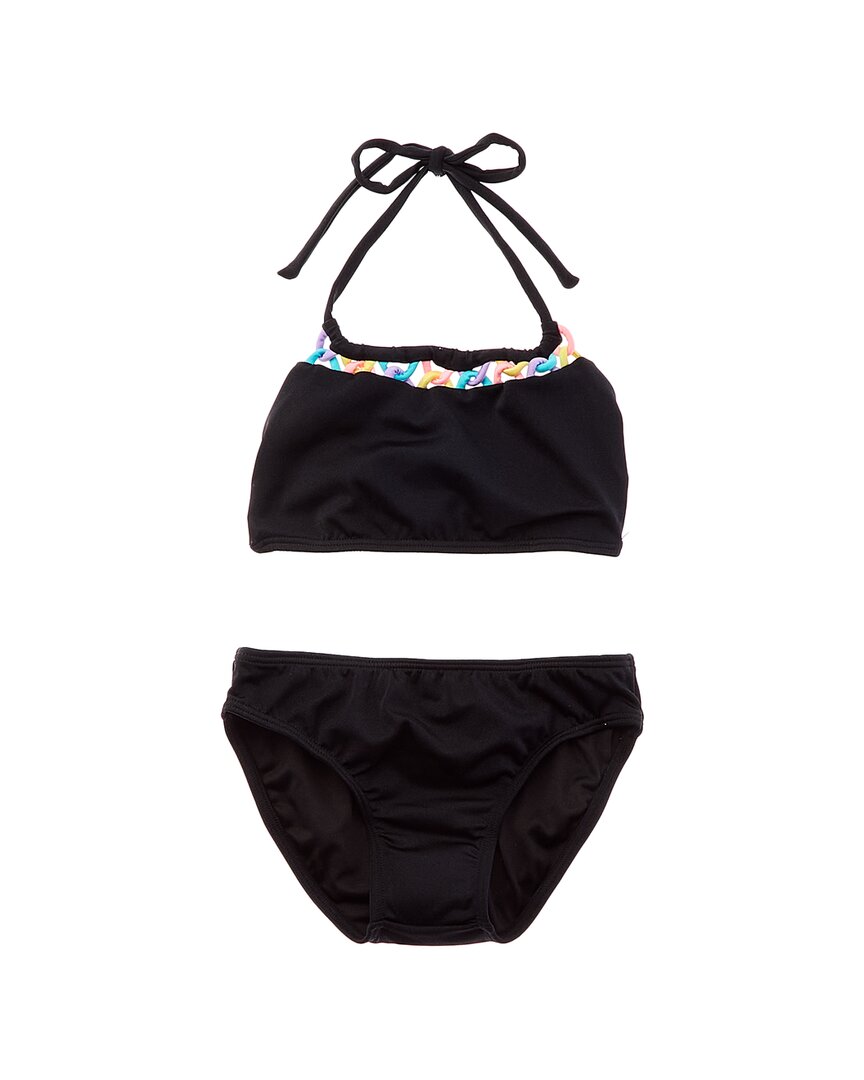 Peixoto 2Pc Lola Bikini Set Black