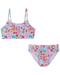 Andy & Evan Stamp Print Bikini