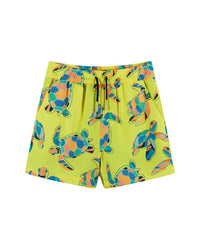 Andy & Evan Lime Turtle Swim Trunk
