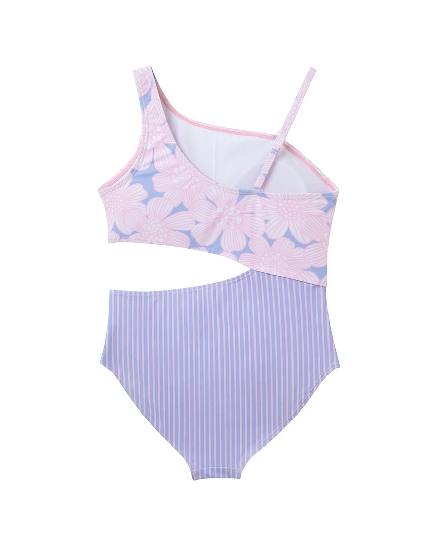Andy & Evan Floral Stripe One-Piece