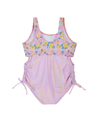 Andy & Evan Floral Print One-Piece