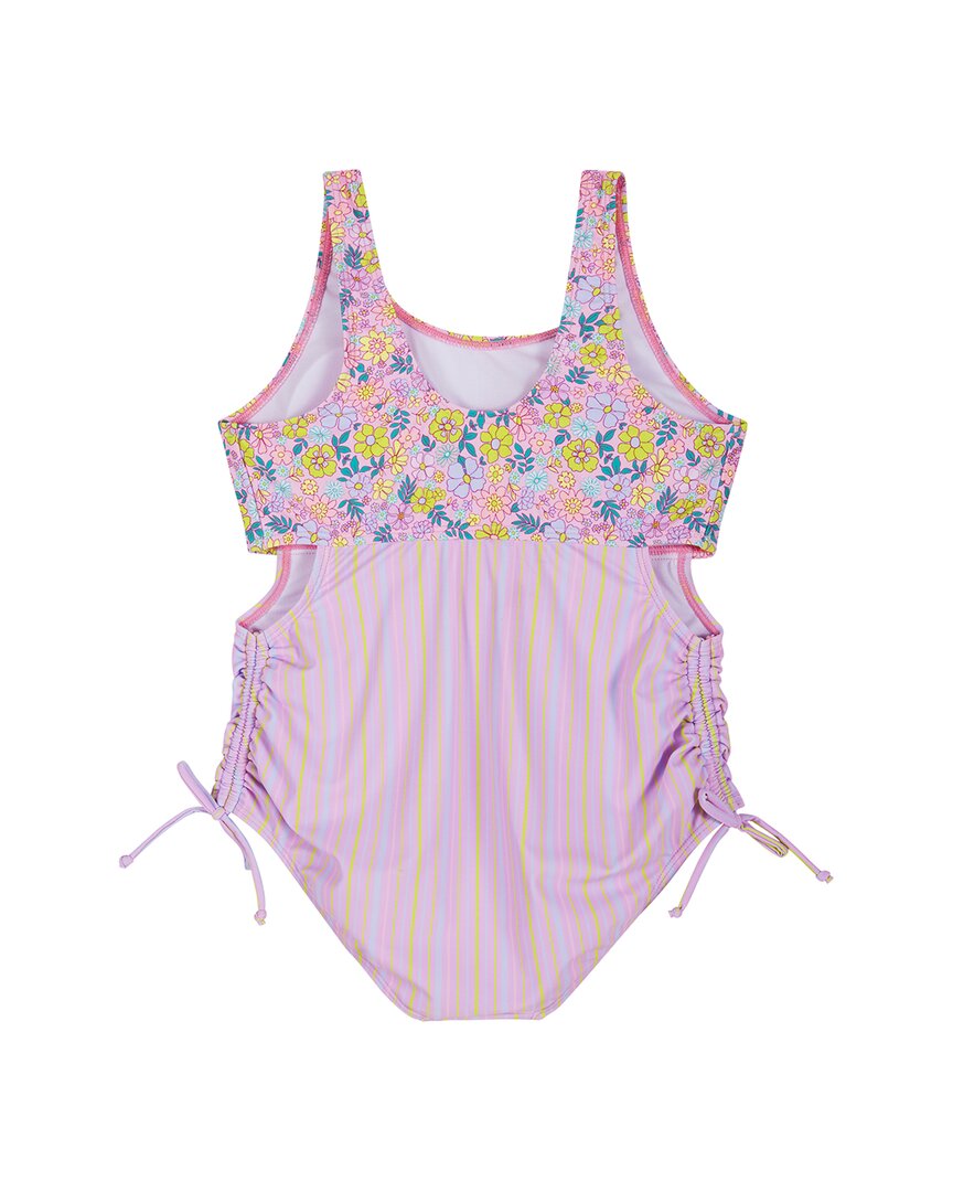 Andy & Evan Floral Print One-Piece