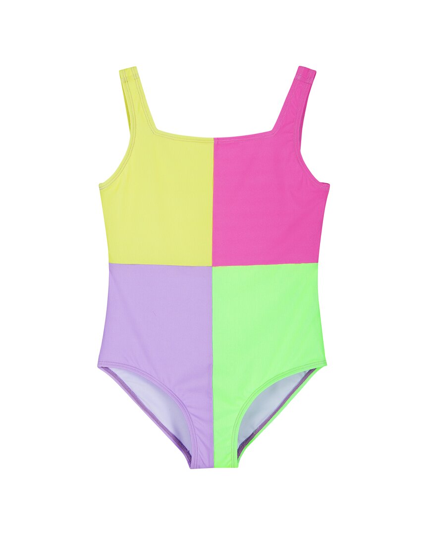 Andy & Evan Rib Colorblock One-Piece