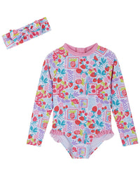 Andy & Evan Fruit Printed Rashguard