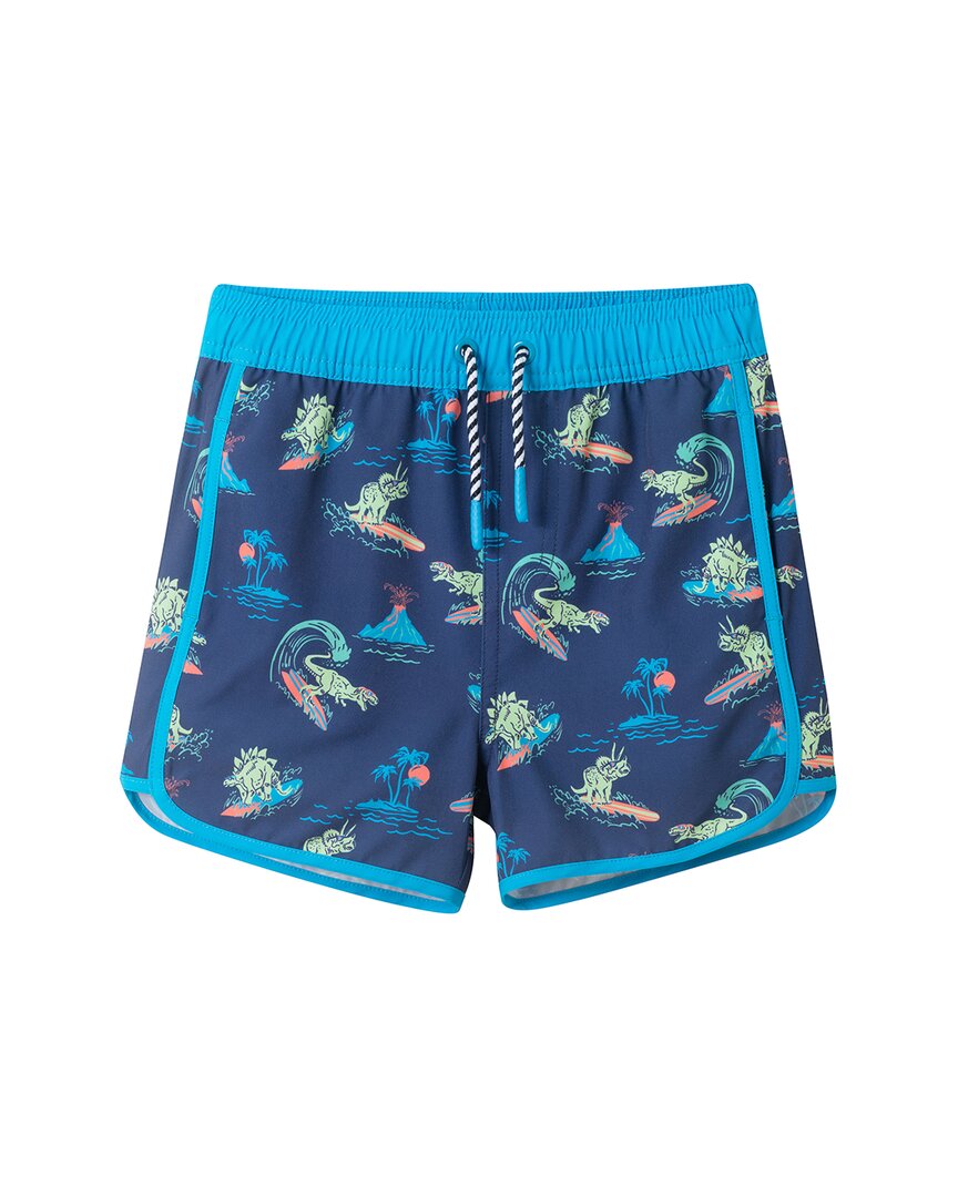 Andy & Evan Navy Beach Icon Swim Trunk