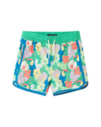 Andy & Evan Toucan Floral Swim Trunk