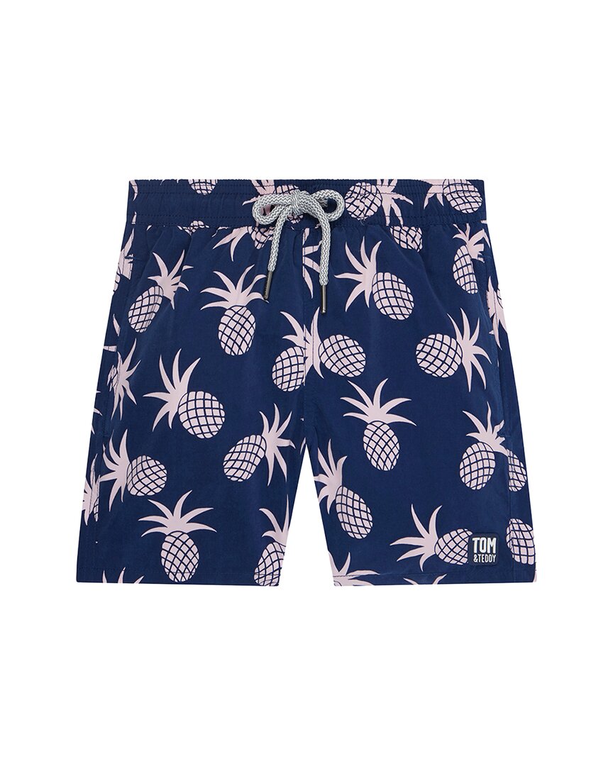 Tom & Teddy Pineapples Swim Trunk