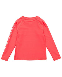 Snapper Rock Watermelon Sustainable Rash Top
