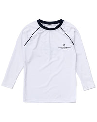 Snapper Rock Compass White Rash Top