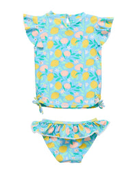 Snapper Rock Lemon Drops Ruffle Set