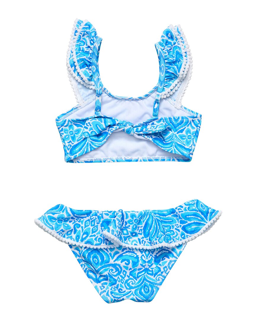 Snapper Rock Santorini Frill Crop Bikini