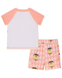 Andy & Evan X Spongebob Squarepants™ Rashguard Set