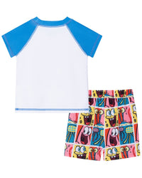 Andy & Evan X Spongebob Squarepants™ Rashguard Set